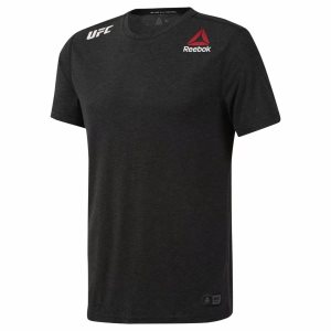 Reebok UFC FIGHT NIGHT WALKOUT JERSEY T Shirt Herren - Schwarz - DE 109-JGK